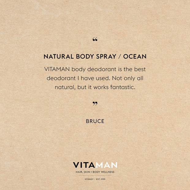 Natural Body Deodorant - Ocean 100ml